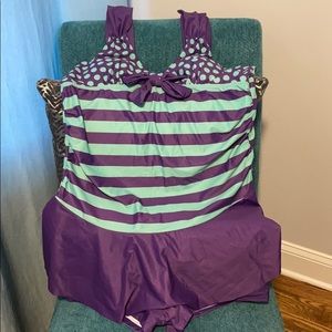 NWOT Bathing Suit Dress w Boy Short